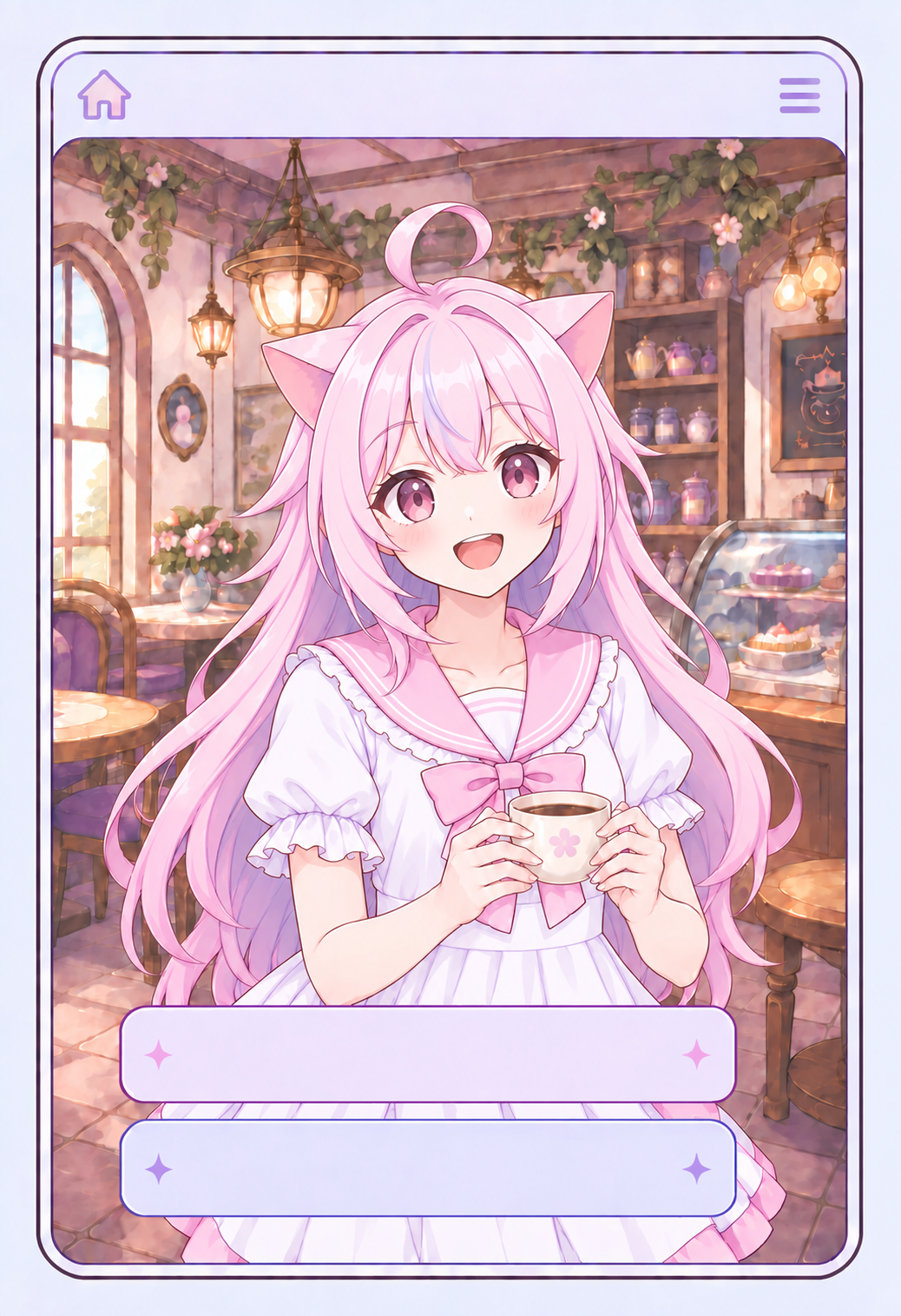 Lumi inside a character game